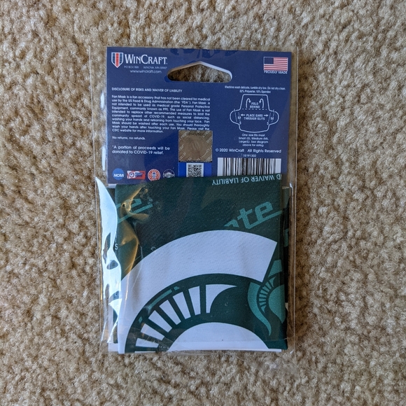 MSU Mask - Picture 2 of 3